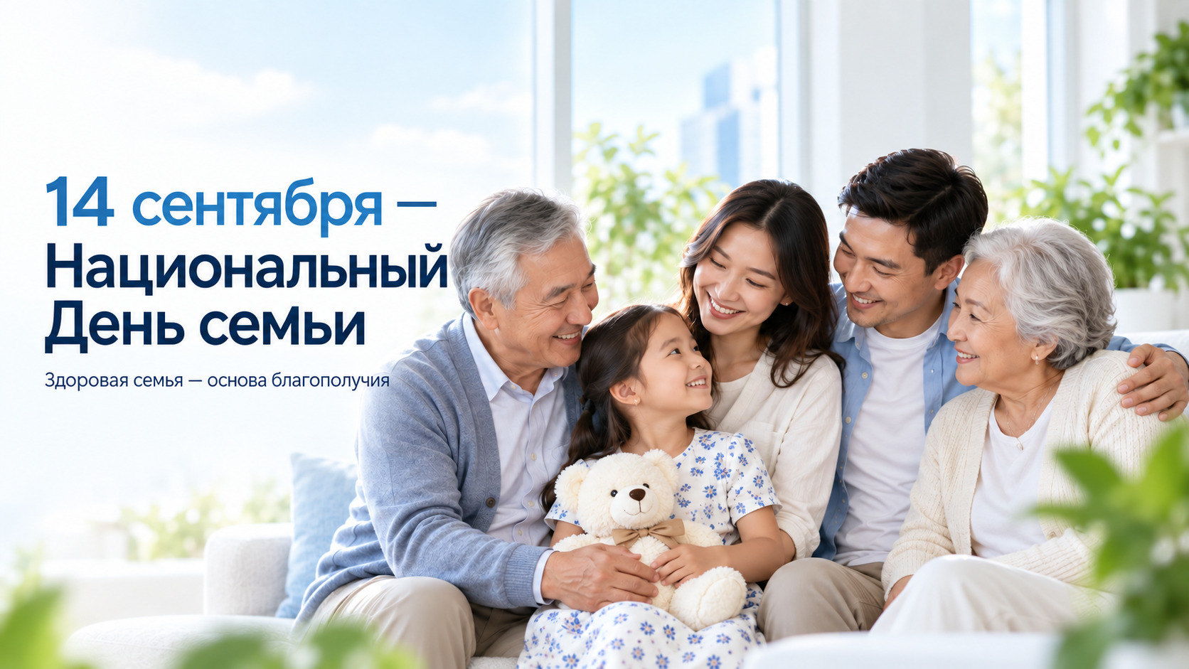 14 сентября — Национальный День семьи - Амбулаторный центр г. Усть-Каменогорск